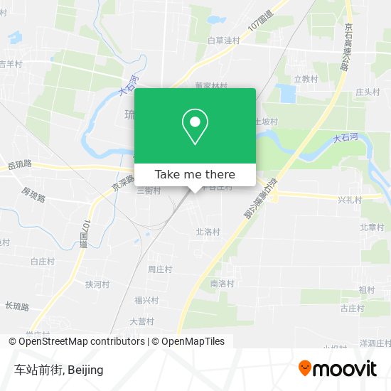 车站前街 map