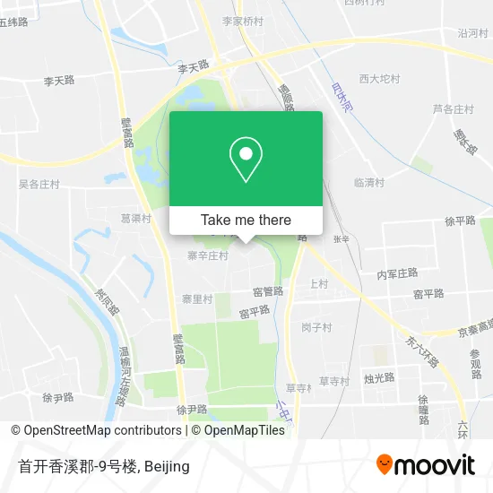 首开香溪郡-9号楼 map