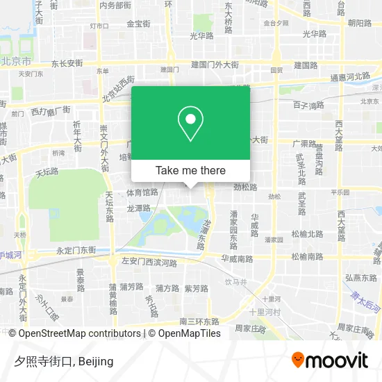 夕照寺街口 map