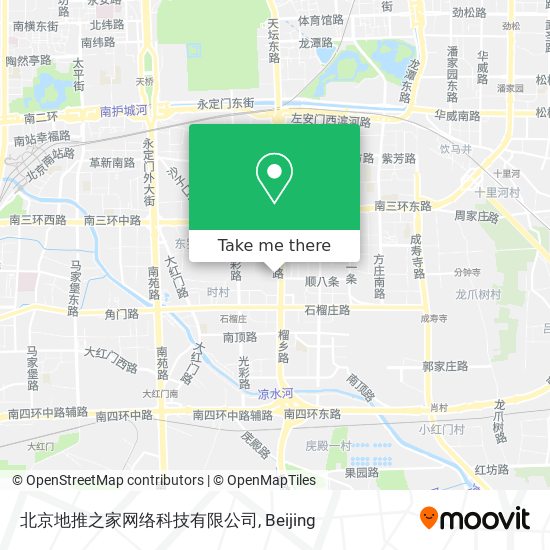 北京地推之家网络科技有限公司 map