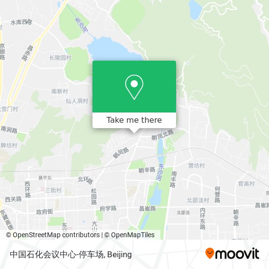 中国石化会议中心-停车场 map