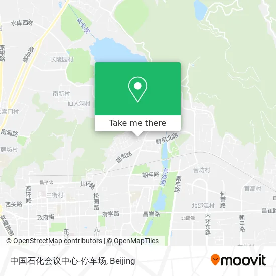 中国石化会议中心-停车场 map