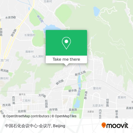 中国石化会议中心-会议厅 map