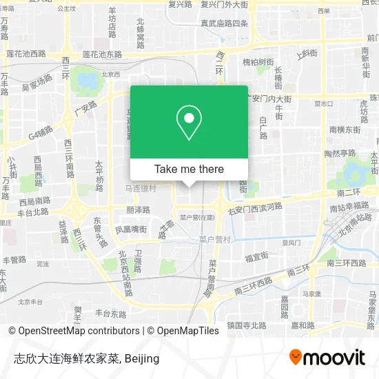 志欣大连海鲜农家菜 map