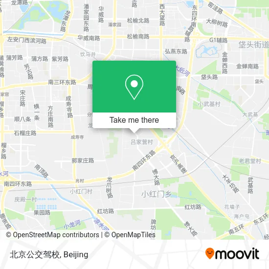 北京公交驾校 map