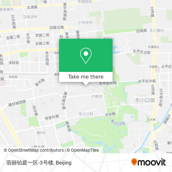 翡丽铂庭一区-3号楼 map