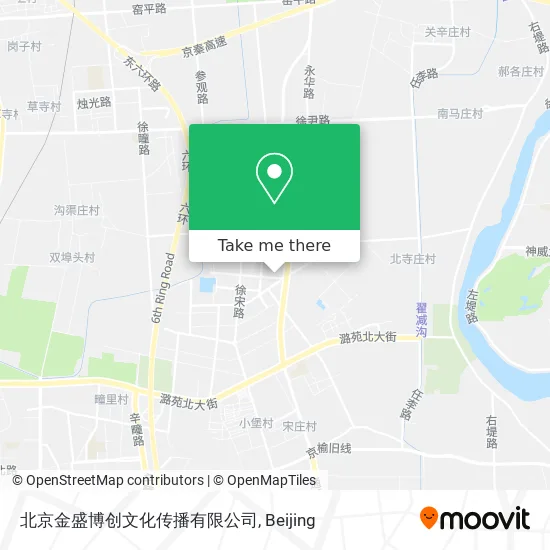 北京金盛博创文化传播有限公司 map