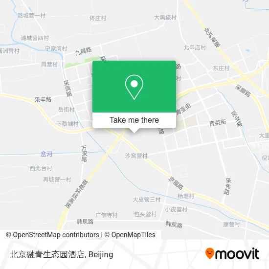 北京融青生态园酒店 map