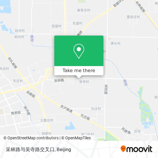 采林路与吴寺路交叉口 map