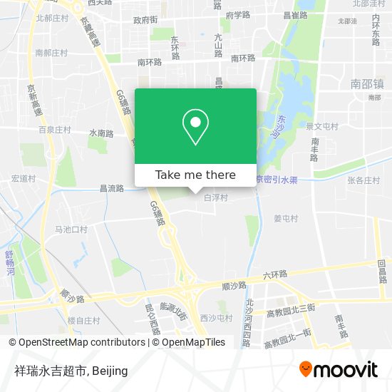 祥瑞永吉超市 map