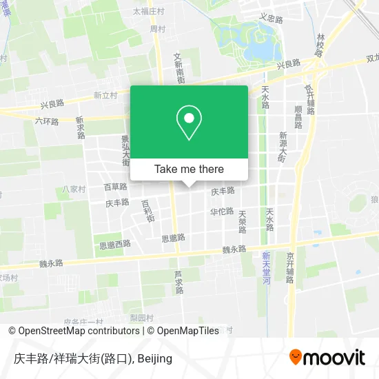 庆丰路/祥瑞大街(路口) map