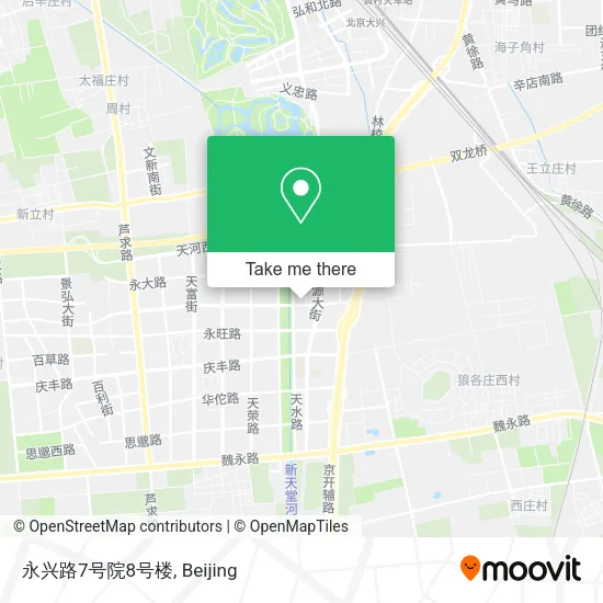 永兴路7号院8号楼 map