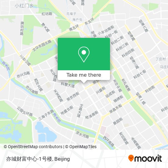 亦城财富中心-1号楼 map