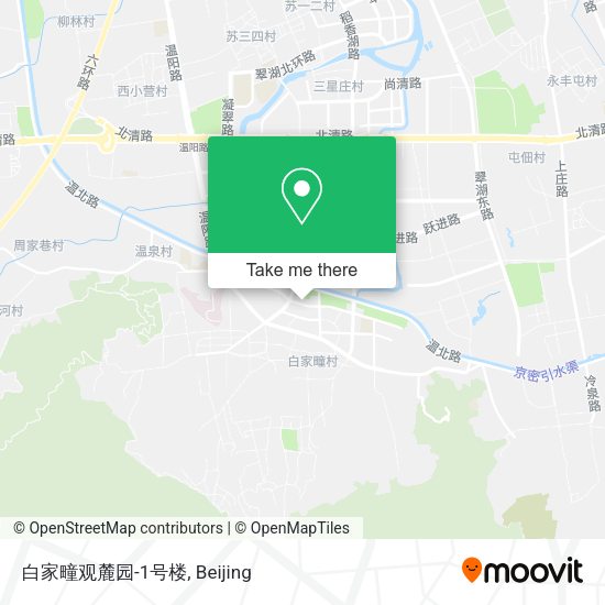 白家疃观麓园-1号楼 map
