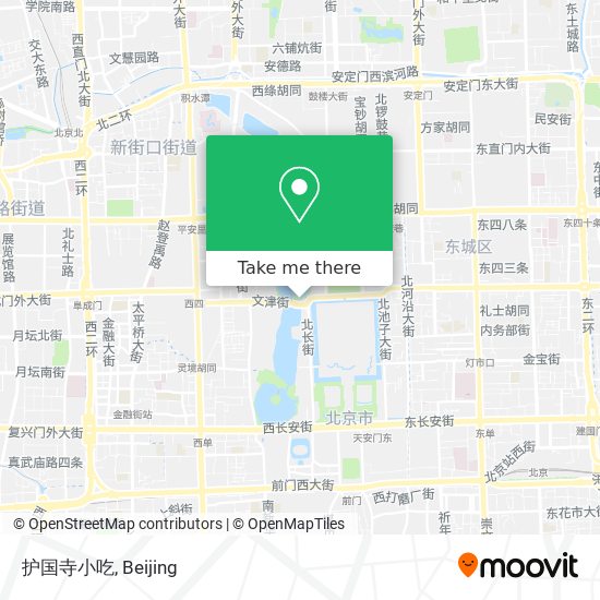 护国寺小吃 map