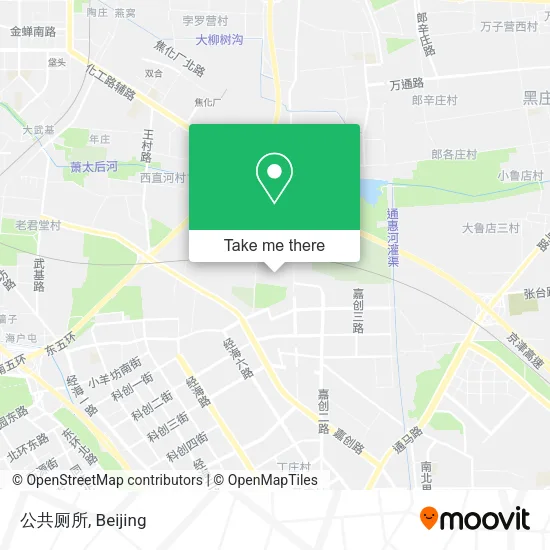 公共厕所 map