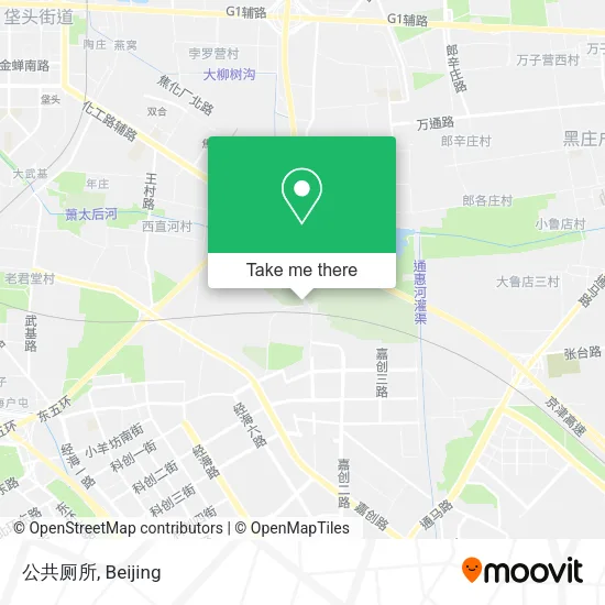 公共厕所 map