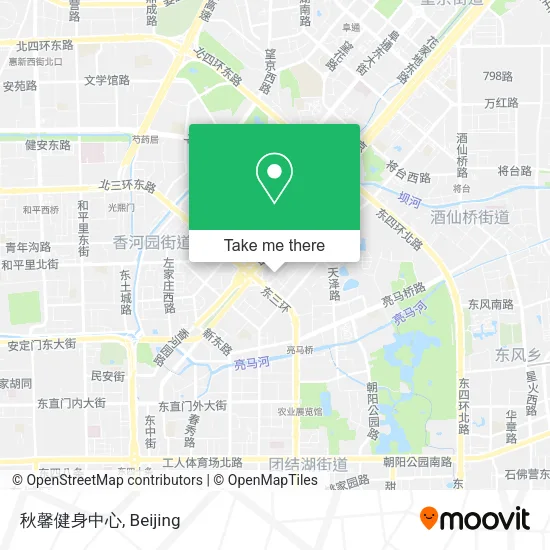 秋馨健身中心 map