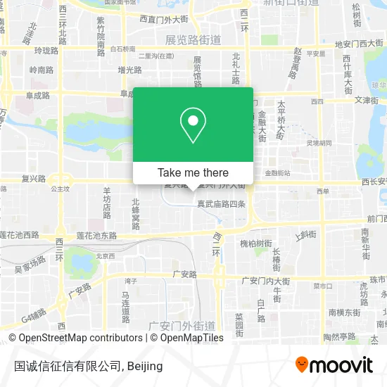 国诚信征信有限公司 map