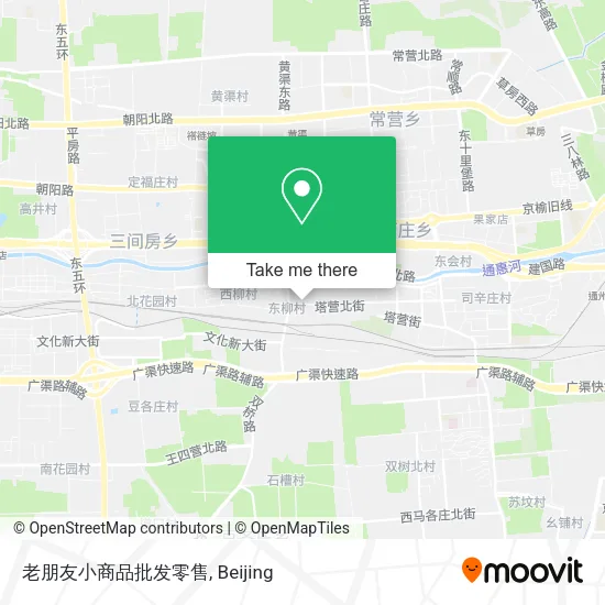 老朋友小商品批发零售 map