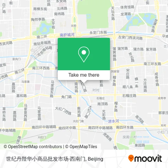 世纪丹陛华小商品批发市场-西南门 map