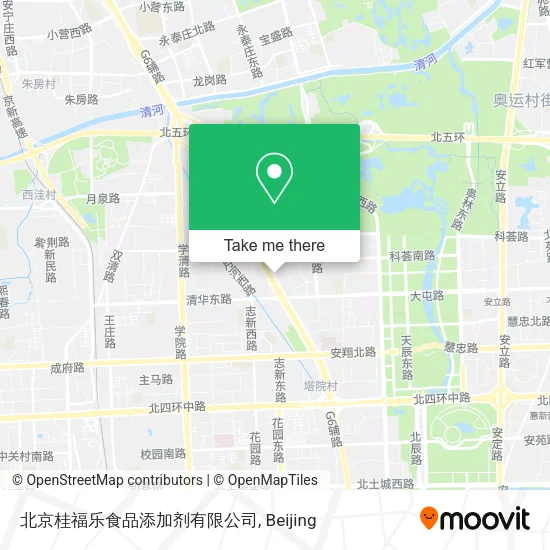 北京桂福乐食品添加剂有限公司 map