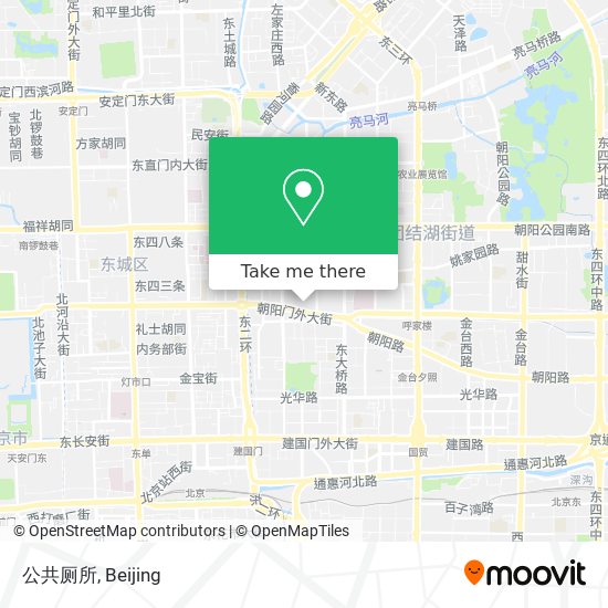 公共厕所 map