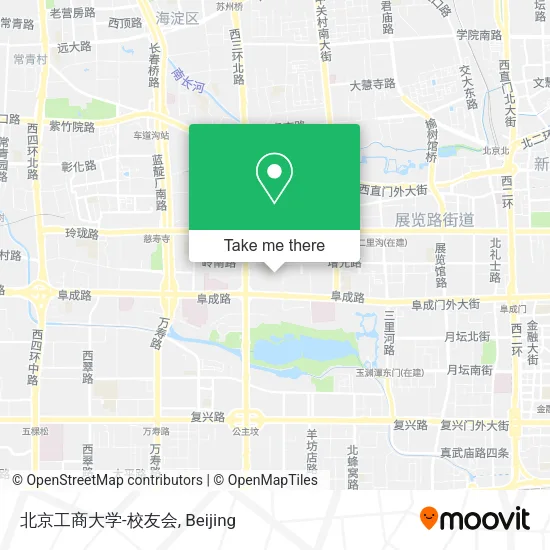 北京工商大学-校友会 map