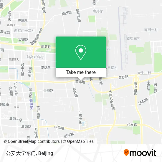 公安大学东门 map