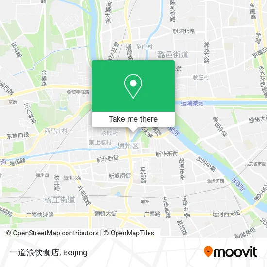一道浪饮食店 map