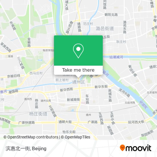 滨惠北一街 map