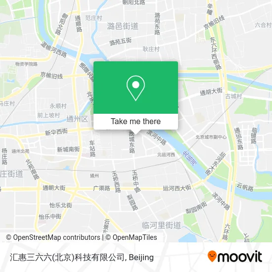 汇惠三六六(北京)科技有限公司 map