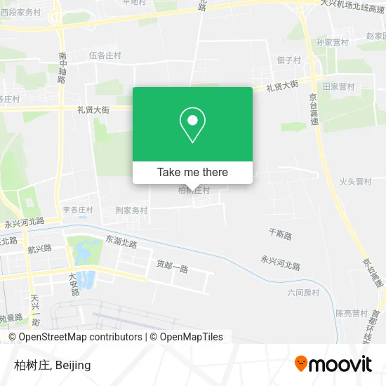 柏树庄 map