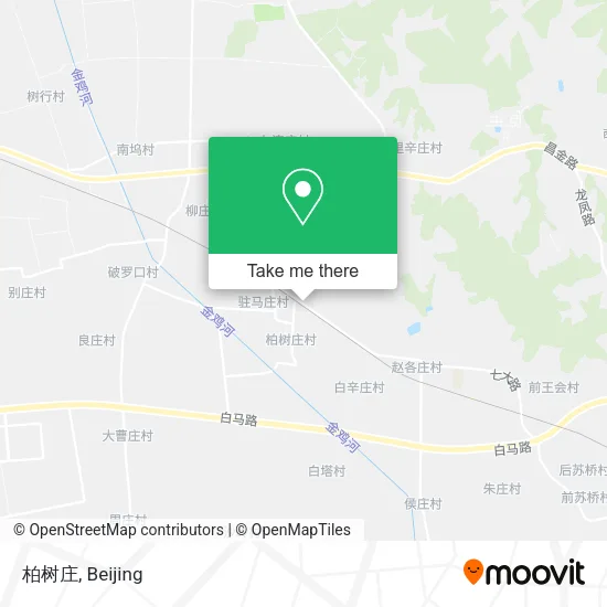 柏树庄 map