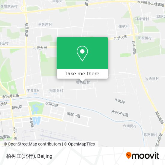 柏树庄(北行) map