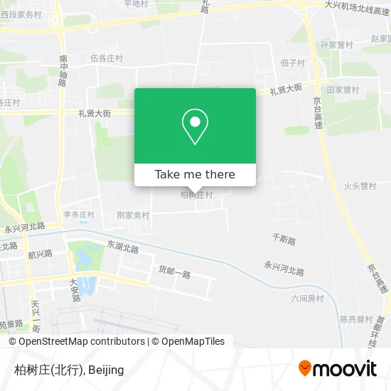 柏树庄(北行) map