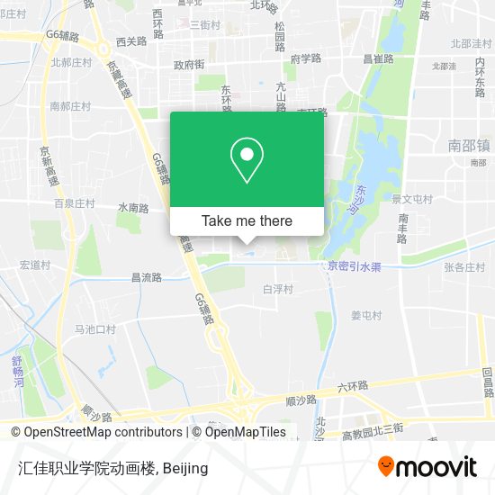 汇佳职业学院动画楼 map