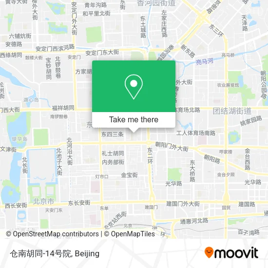 仓南胡同-14号院 map