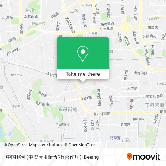 中国移动(中资元和新华街合作厅) map