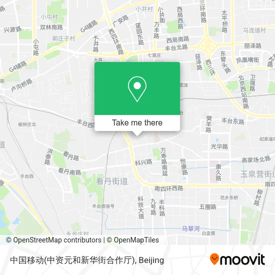 中国移动(中资元和新华街合作厅) map