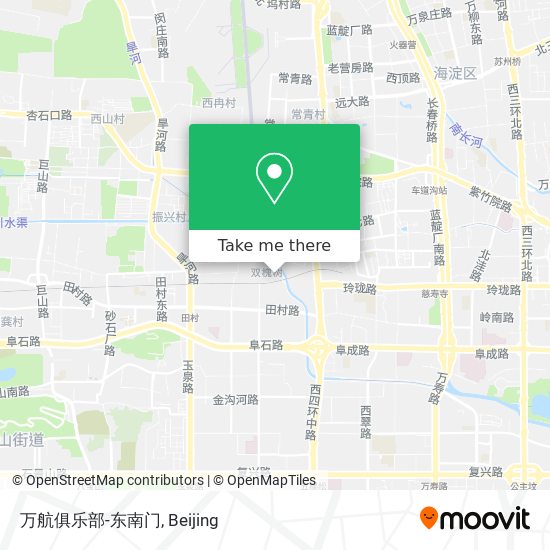 万航俱乐部-东南门 map