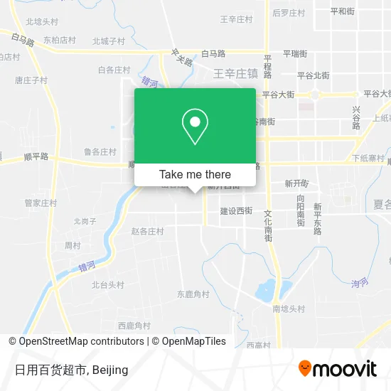 日用百货超市 map