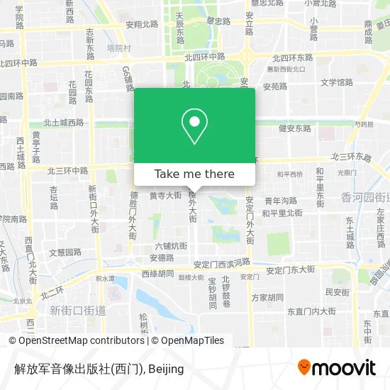 解放军音像出版社(西门) map