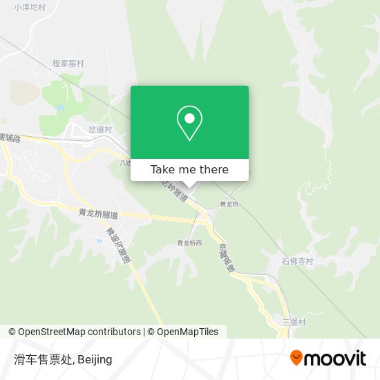 滑车售票处 map