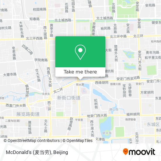 McDonald's (麦当劳) map
