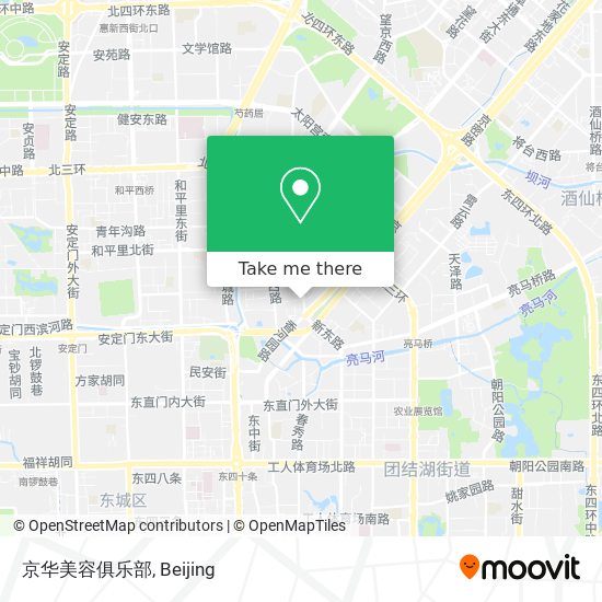 京华美容俱乐部 map