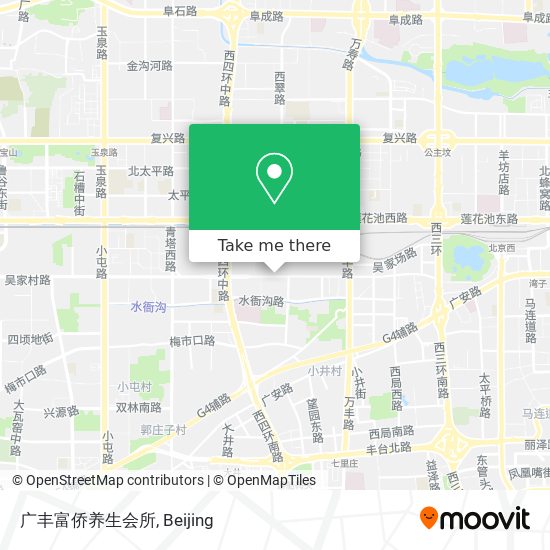 广丰富侨养生会所 map