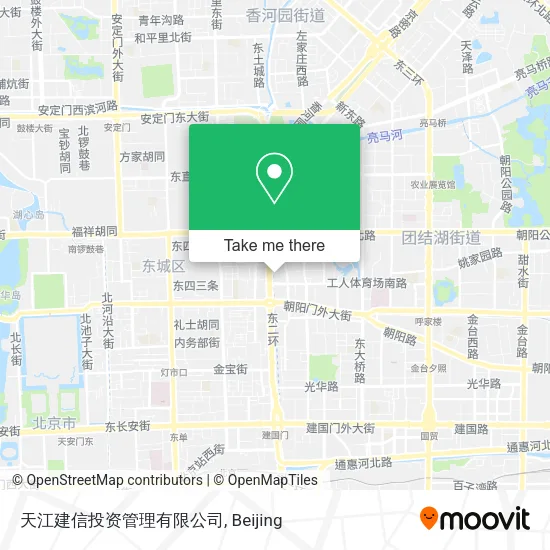 天江建信投资管理有限公司 map