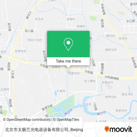 北京市太极兰光电器设备有限公司 map
