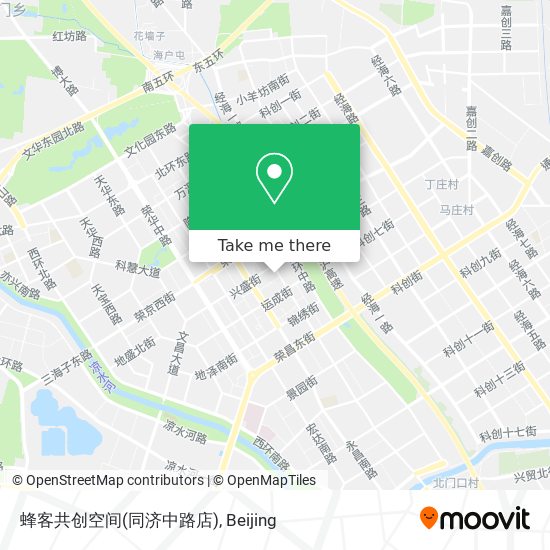 蜂客共创空间(同济中路店) map